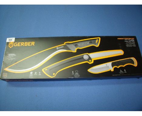 Boxed as new Gerber Pursuit Hunting Kit 