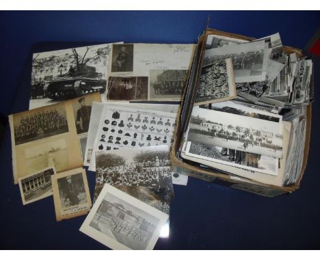 Large collection of military historian/researchers photograph archives including mostly photographic prints relating mostly t