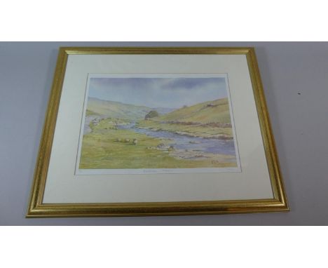 A Framed Limited Edition Print, Wharfedale 