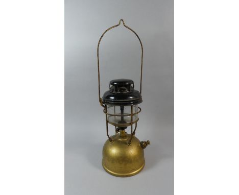 A Vintage Hurricane Lamp 