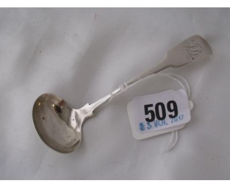 Exeter – fiddle pattern cream ladle 1812 by  JG & EP  8g        
