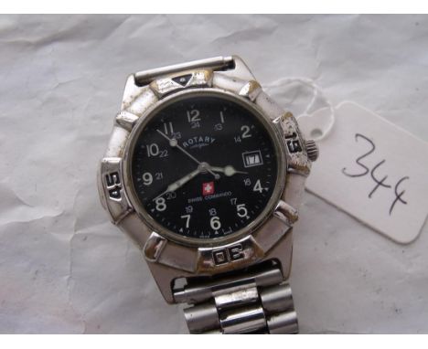 A Rotary ss gents  wristwatch     