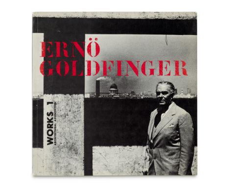 Architektur - - Ernö Goldfinger. Works. Widmungsexemplar mit zahlreichen architektonischen Abb. London, Architectural Associa