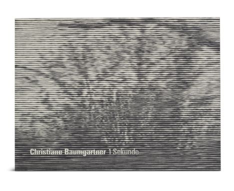 Christiane Baumgartner. 1 Sekunde. 25 Tafeln mit Abbildungen der 25 Holzschnitte im Videostil. Leipzig, Carivari, 2004. Quer-