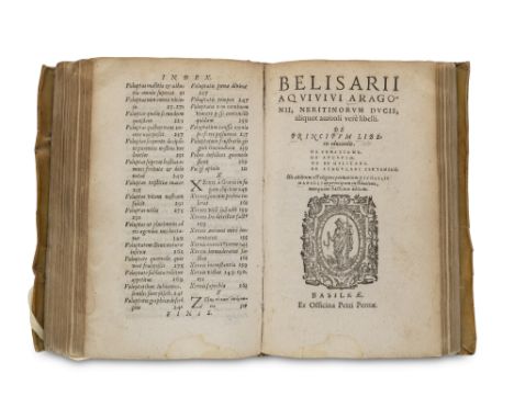Manuel II. Palaiologos. Praecepta Educationis regiae, Ad Ioannem Filium. Und: Belisario Acquaviva, De principum liberis educa