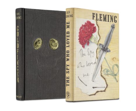 Ian Fleming. Sammlung von zwei Erstausgaben. Enthält: The Spy who loved me. London, Jonathan Cape, 1962. 221 S. 8°. OLwd. mit