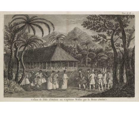 James Cook u. John Hawkesworth. Cartes et figures des voyages entrepris par ordre de sa Majesté Britannique ... pour faire de