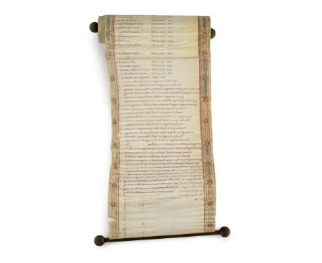 Der Lorscher Rotulus. Faksimile der Handschrift Ms. Barth. 179 der Stadt- und Universitätsbibliothek Frankfurt am Main. 2 Bde