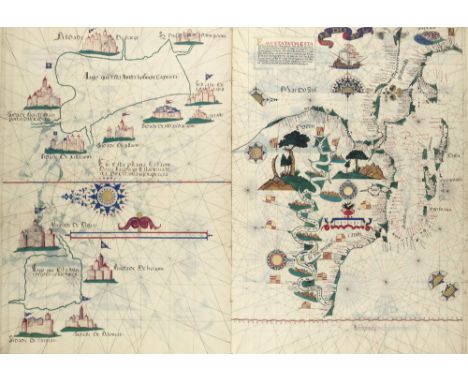 Atlas von Lázaro Luis. Faksimile der Schrift MS-14-1 der Academia das Ciências de Lisboa A Coruña, Xuntanza Editorial. 2 Bde.