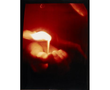 Photographie - - Bill Viola. Hatsu-Yume First Dream. 2002. C-Print (27 x 35,5 cm), Textumschlag und VHS-Kassette in Portfolio