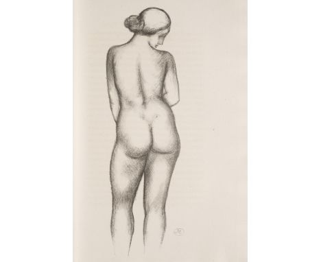 Maillol, Aristide - - Publius Ovidius Naso. L'Art d'aimer. Mit 12 ganzseitigen Original-Lithographien, 11 Textholzschnitten u