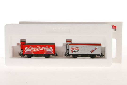 Marklin Schwedisches Wagen Set Coca Cola Nr 44562 006 S H0 2