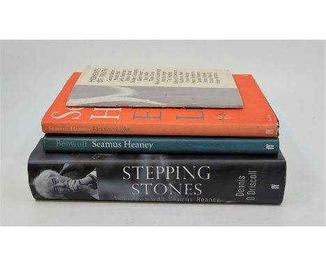 Signed Seamus Heaney books: Heaney (Seamus), Beowulf A New Translation, Faber and Faber, 1st edition 1st impression, 1999, si