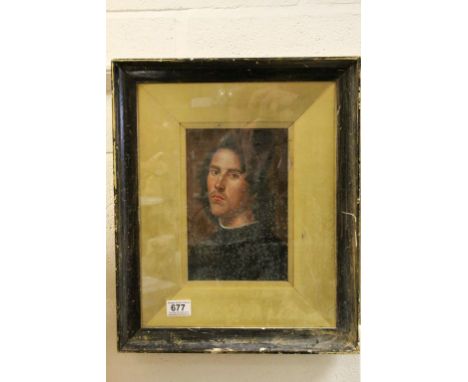 Head and Shoulder Portrait of a Man of the Renaissance Period