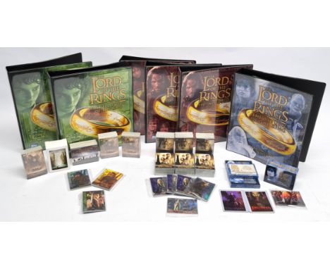 Topps The Lord of the Rings Trading Cards, with Binders, binders include The Fellowship of the Ring with cards A1-A9, The Two