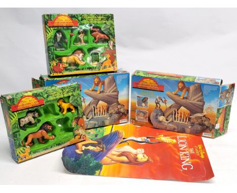 Mattel Disney The Lion King Playsets &amp; figures, to include 2x Pride Rock playsets and 2 figure packs, Good, 1 playset and