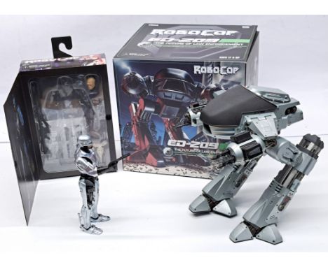 NECA Robocop - Ultimate Robocop &amp; electronic ED-209 6 inch scale action figures. Condition Good to Excellent&nbsp;