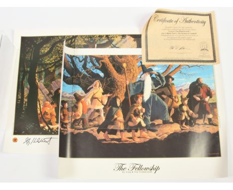 Dynamic Forces Greg &amp; Tim Hildebrandt The Return of Gandalf signed lithograph print, Limited Edition of 10,000, with cert