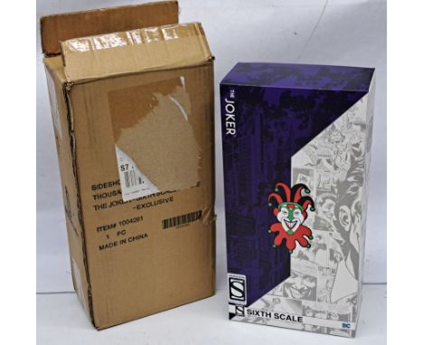 Sideshow Collectibles DC Comics The Joker Figure (100426) 1:6 Scale. Condition Excellent to Excellent plus