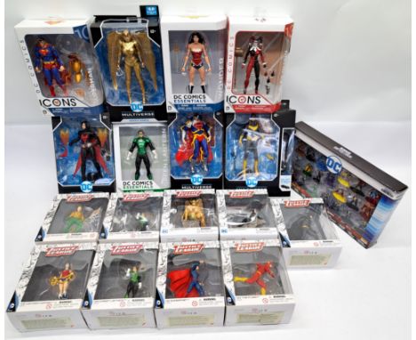 Mcfarlane Toys, Schleich, DC Collectibles action figures/figurines inc. Wonder Woman, Batgirl, Superman, Harley Quinn sealed 