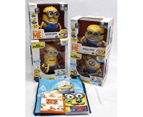 Thinking Toys Despicable Me / Minions interactive talking large scale figures, within Good to Good Plus sealed packaging. Als