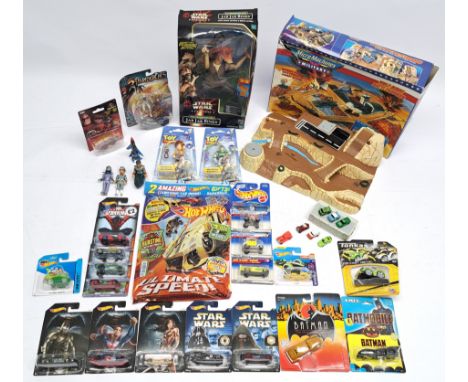 Quantity of mostly TV &amp; Film related diecast vehicles, plus others, to include Hot Wheels The Jetsons Capsule Car, Hot Wh