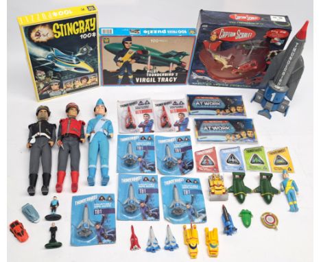Vivid Imaginations &amp; similar Gerry Anderson related collectables, consisting of Thunderbirds, Captain Scarlet, Stingray, 