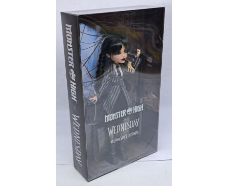 Mattel Monster High Wednesday Addams 12 inch Doll sealed. Condition excellent to excellent plus