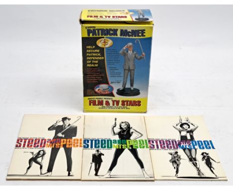 Juniper Film &amp; TV Stars Starring Patrick McNee 1:6 scale resin figure model kit, unmade, with certificate, within Fair pa