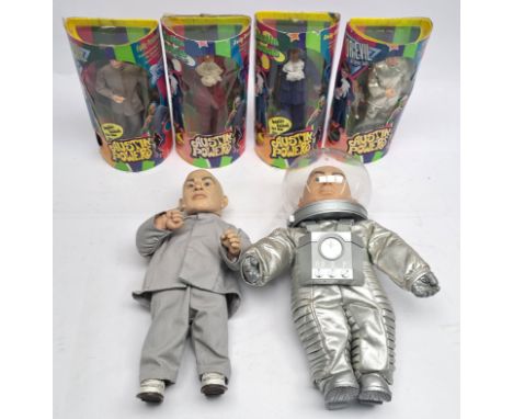 McFarlane Toys, Vivid Imagination and Similar Austin Powers large scale figures x6, to include Dr. Evil, Austin Powers, and M