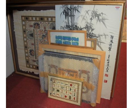 A collection of various pictures and prints of mostly Egyptian and Oriental subject