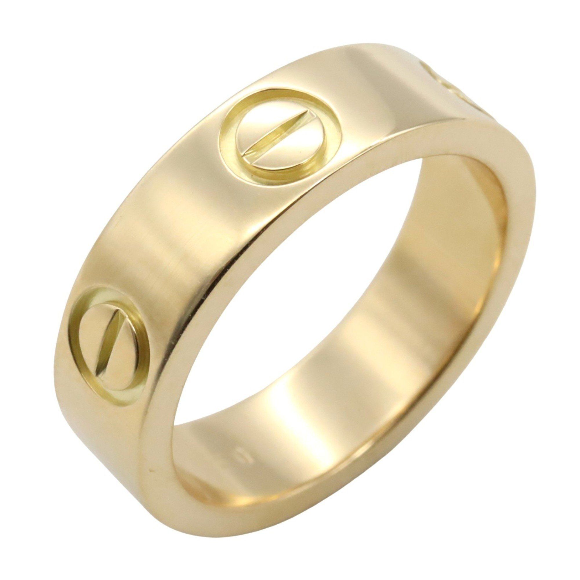 Cartier Love Ring, 18K Yellow Gold, for Men and Women.