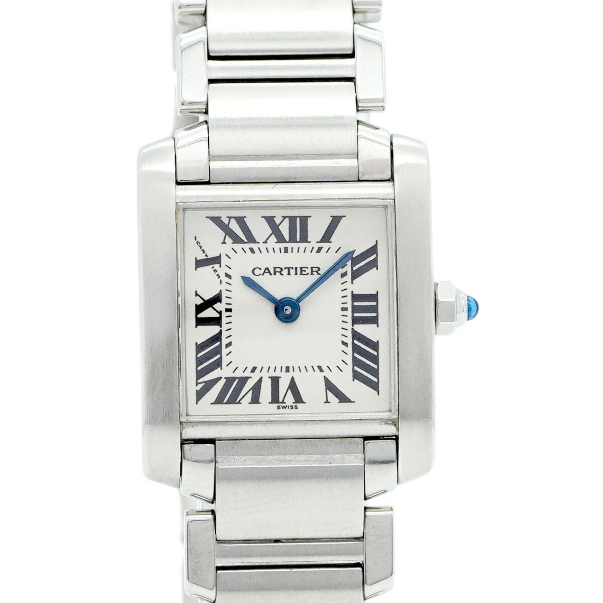 Cartier Tank Française W51008Q3 Ivory Dial Women's Watch