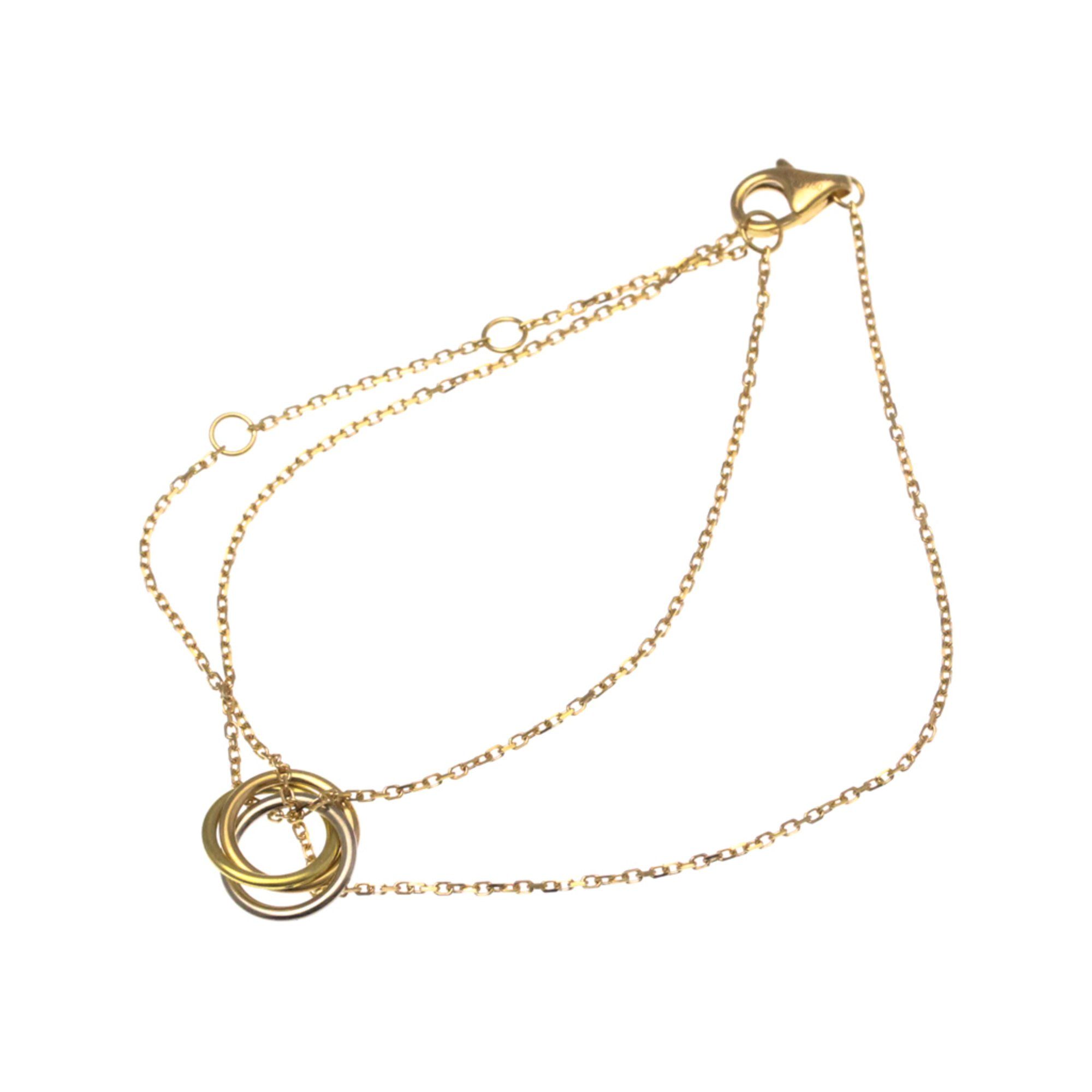 Cartier Sweet Trinity Bracelet Yellow Gold (18K),Pink Gold (18K),White Gold (18K) No Stone Charm Bra