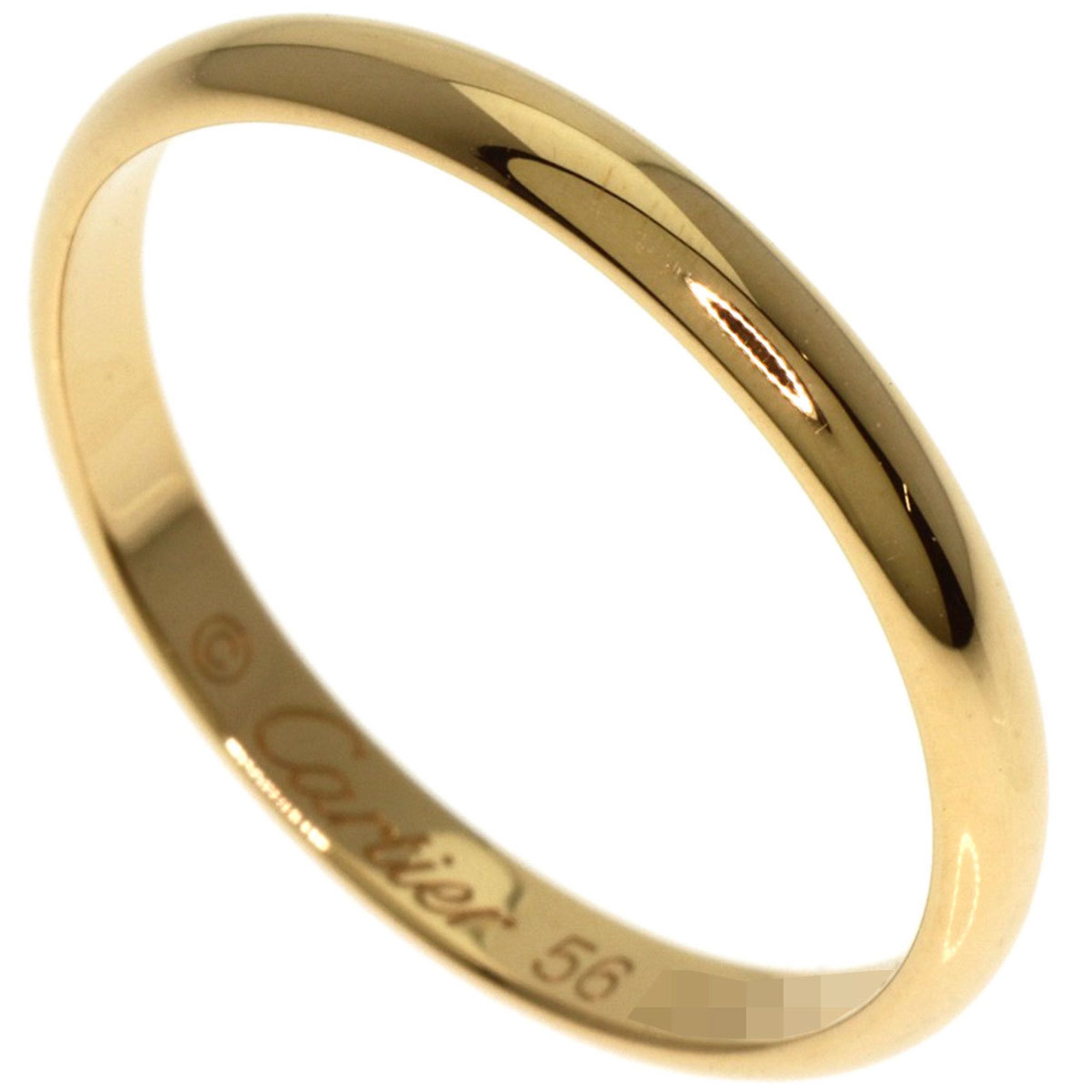 Cartier Wedding #56 Ring, 18K Yellow Gold, Women's