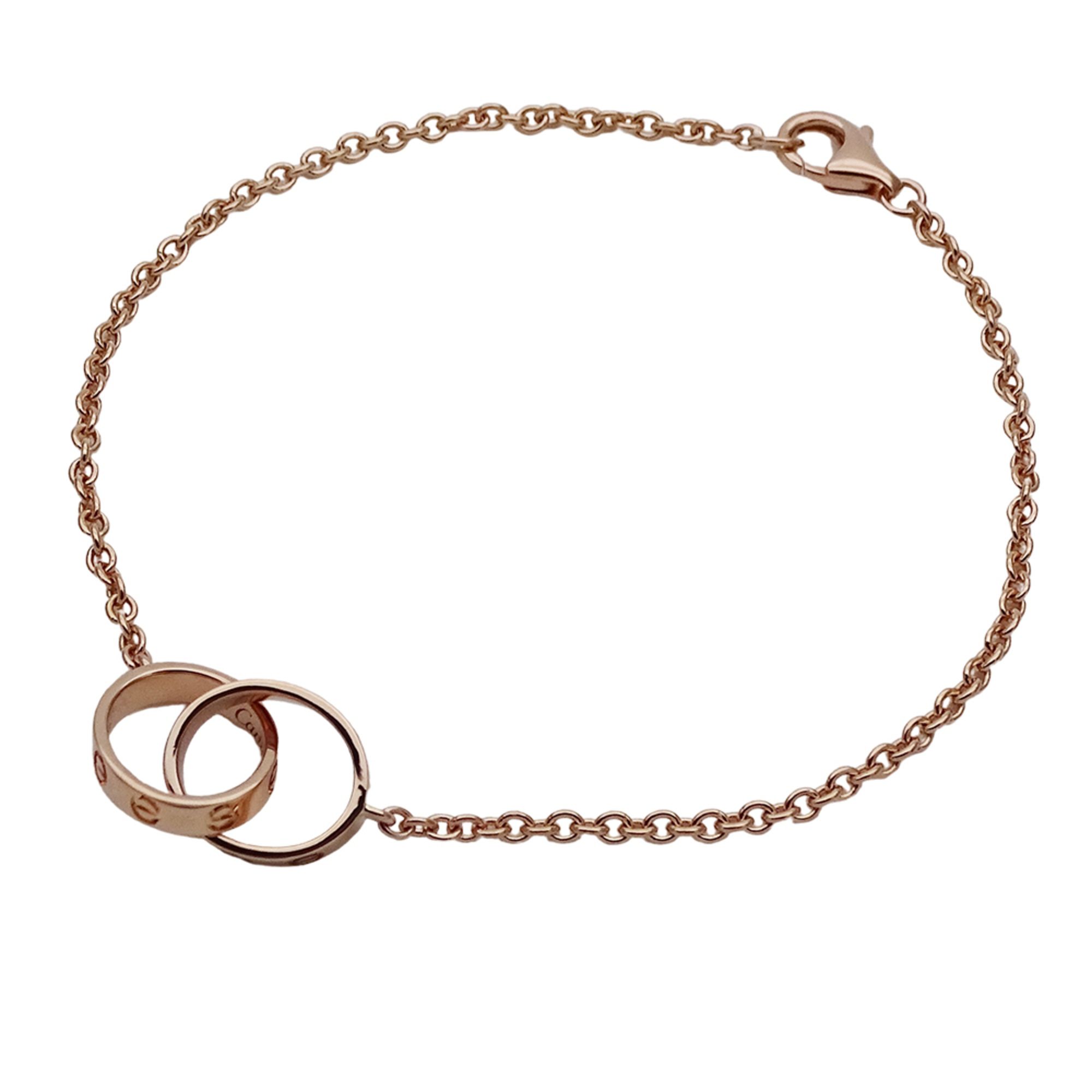 Cartier Baby Love (LOVE) Bracelet for Women, 750PG Pink Gold, Polished