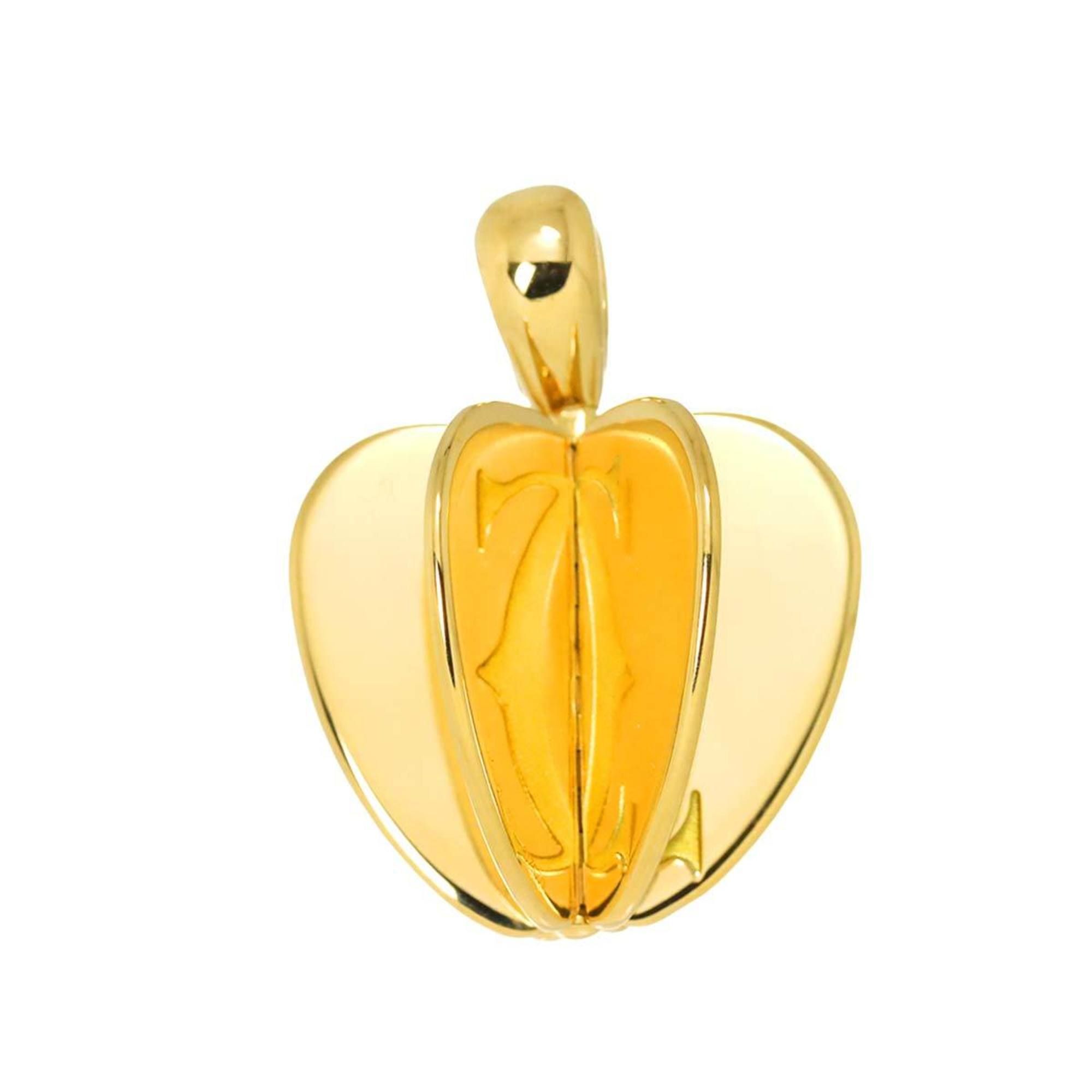 Cartier Golden Apple Pendant Top in 18K Yellow Gold (750)