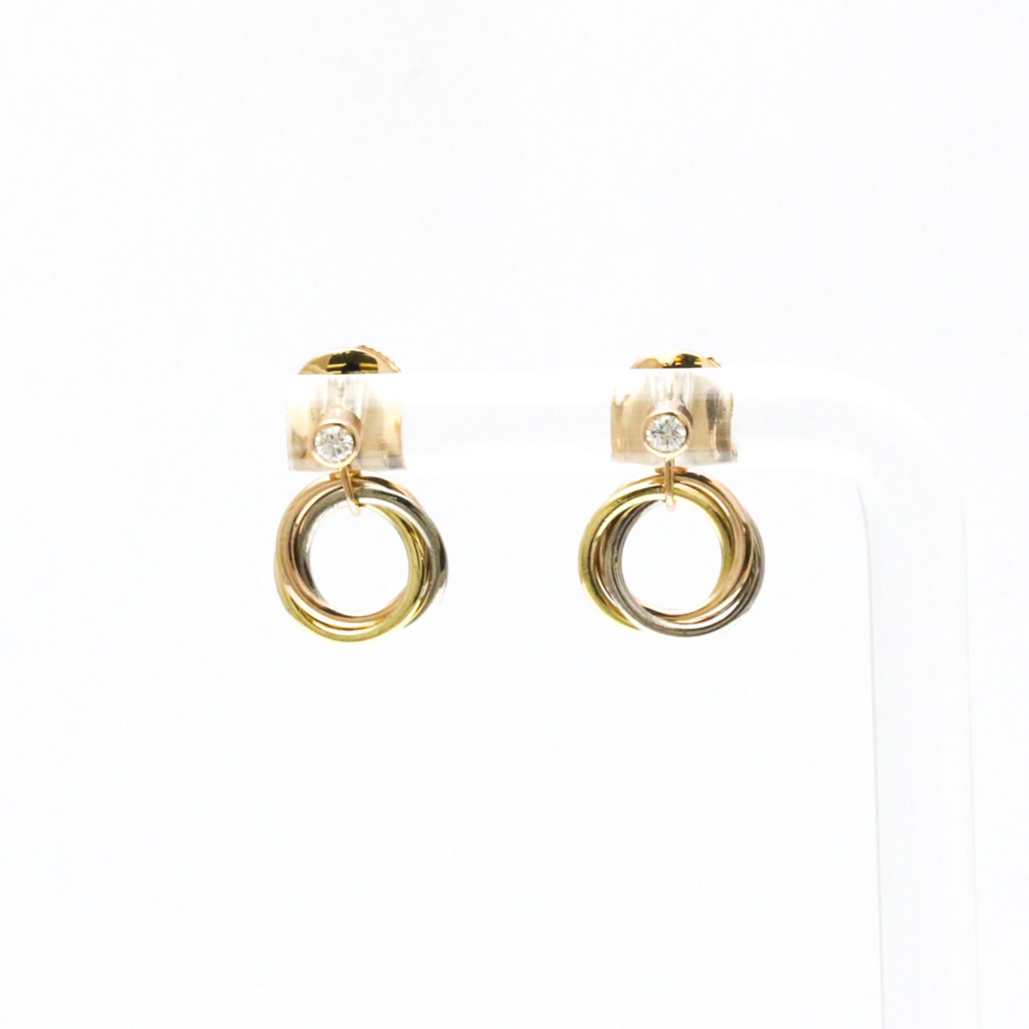 Cartier Sweet Trinity Earrings B8043200 Diamond Yellow Gold (18K),Pink Gold (18K),White Gold (18K) D