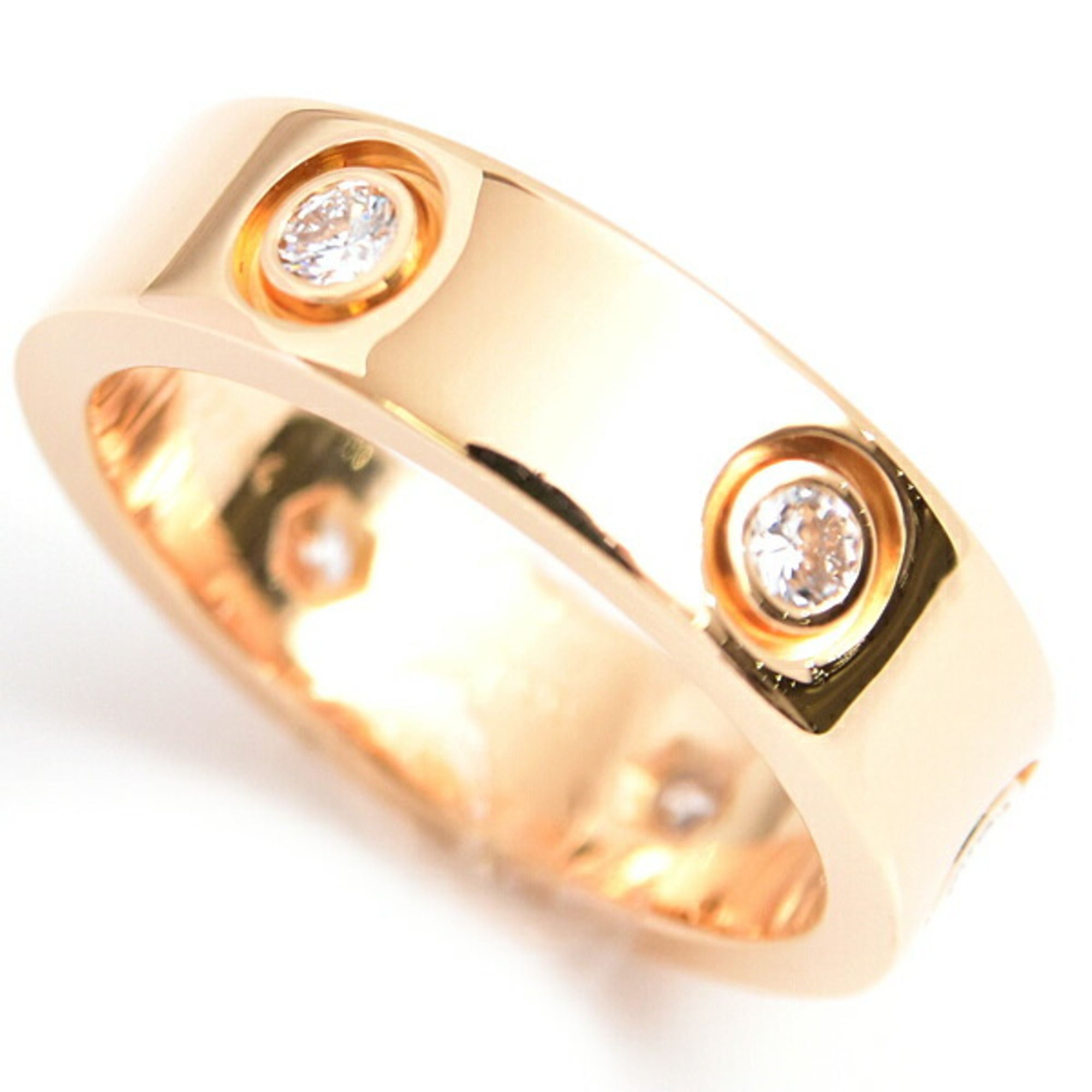 Cartier Women's Love Ring, Full Diamond Yellow Gold, 750YG