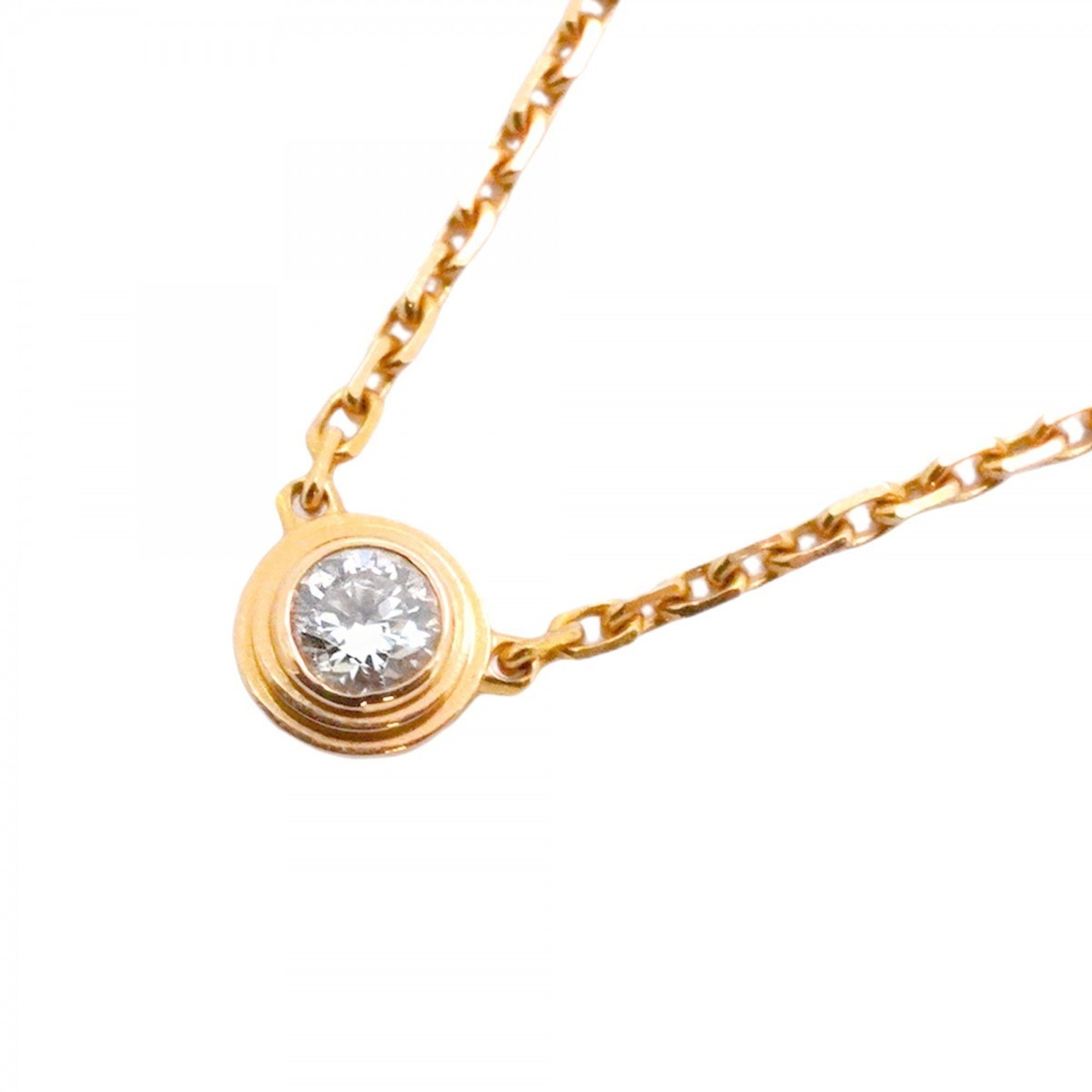 Cartier Amour XS 1PD Necklace in 18K Pink Gold with Diamonds for Women