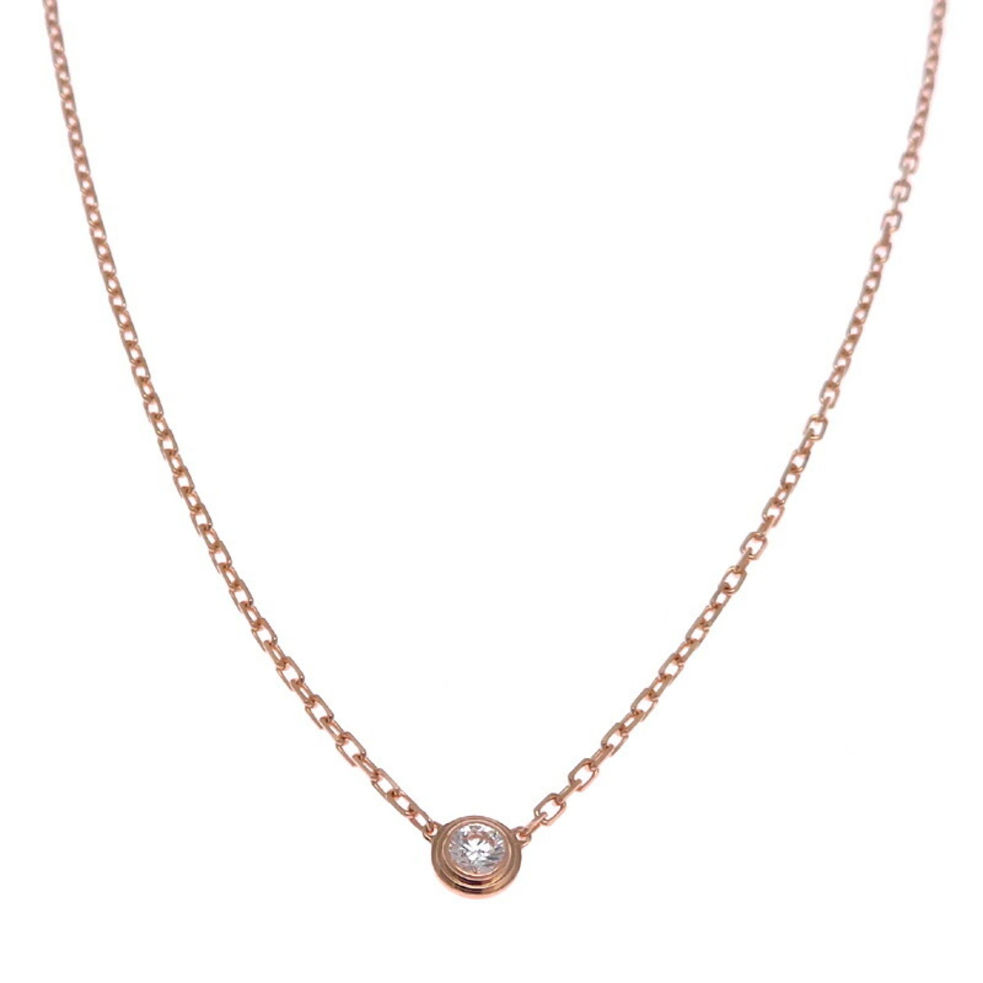 Cartier D'Amour Small Women's Necklace B7215700 750 Pink Gold