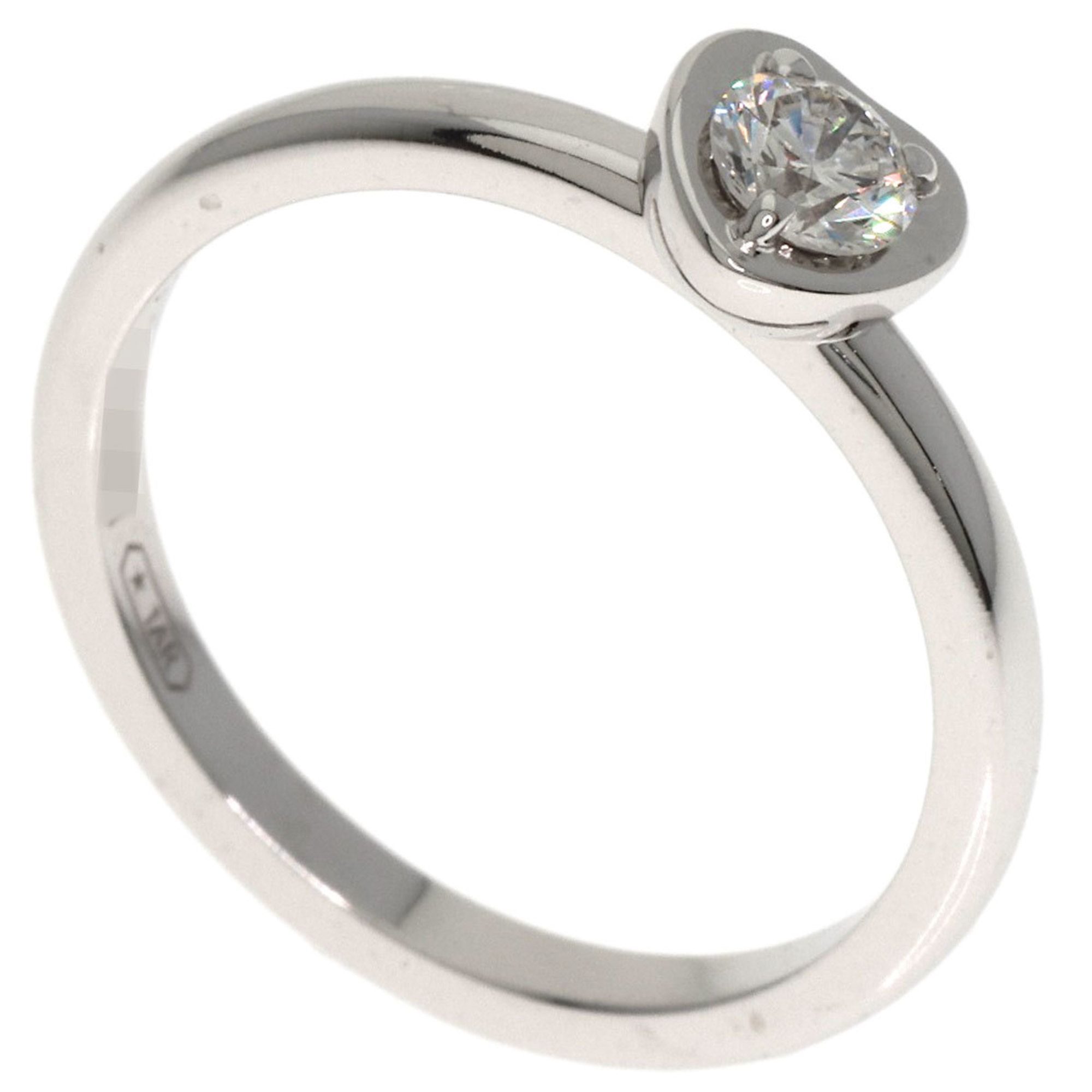 Cartier D'Amour Diamond #47 Ring in 18K White Gold for Women