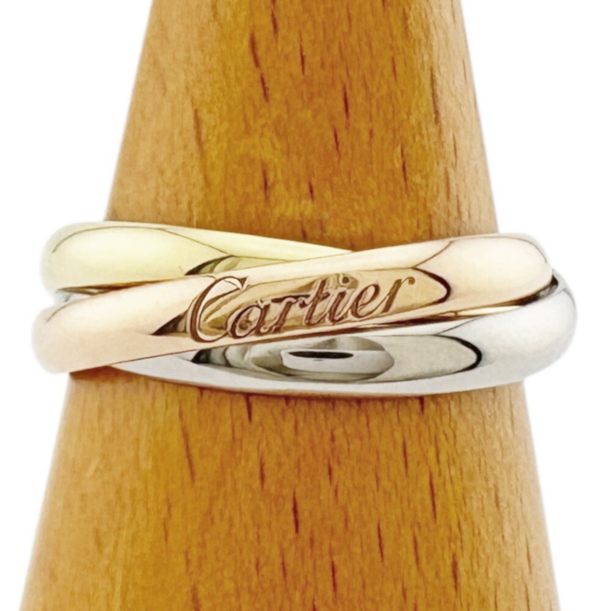 Cartier Trinity Ring, size 13.5, 18K, unisex, CARTIER BRJ10000000143566