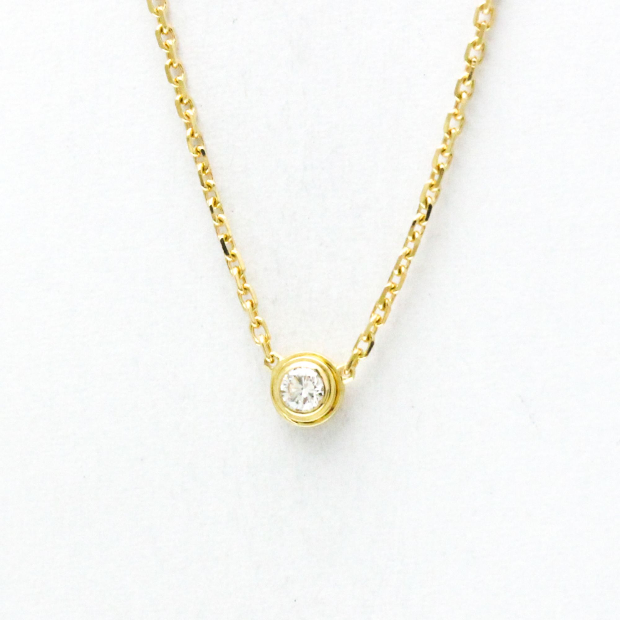 Cartier D'Amour Diamond Necklace XS Yellow Gold (18K) Diamond Men,Women Fashion Pendant Necklace (Go