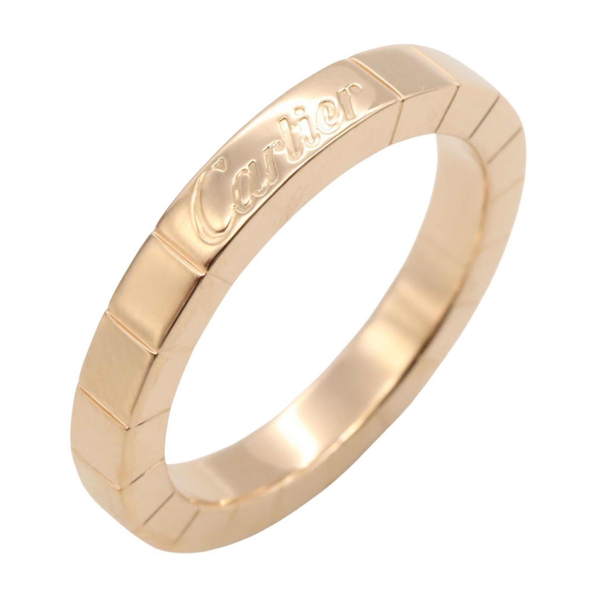 Cartier Lanier Ring, 18K Pink Gold (K18PG) for Men and Women.