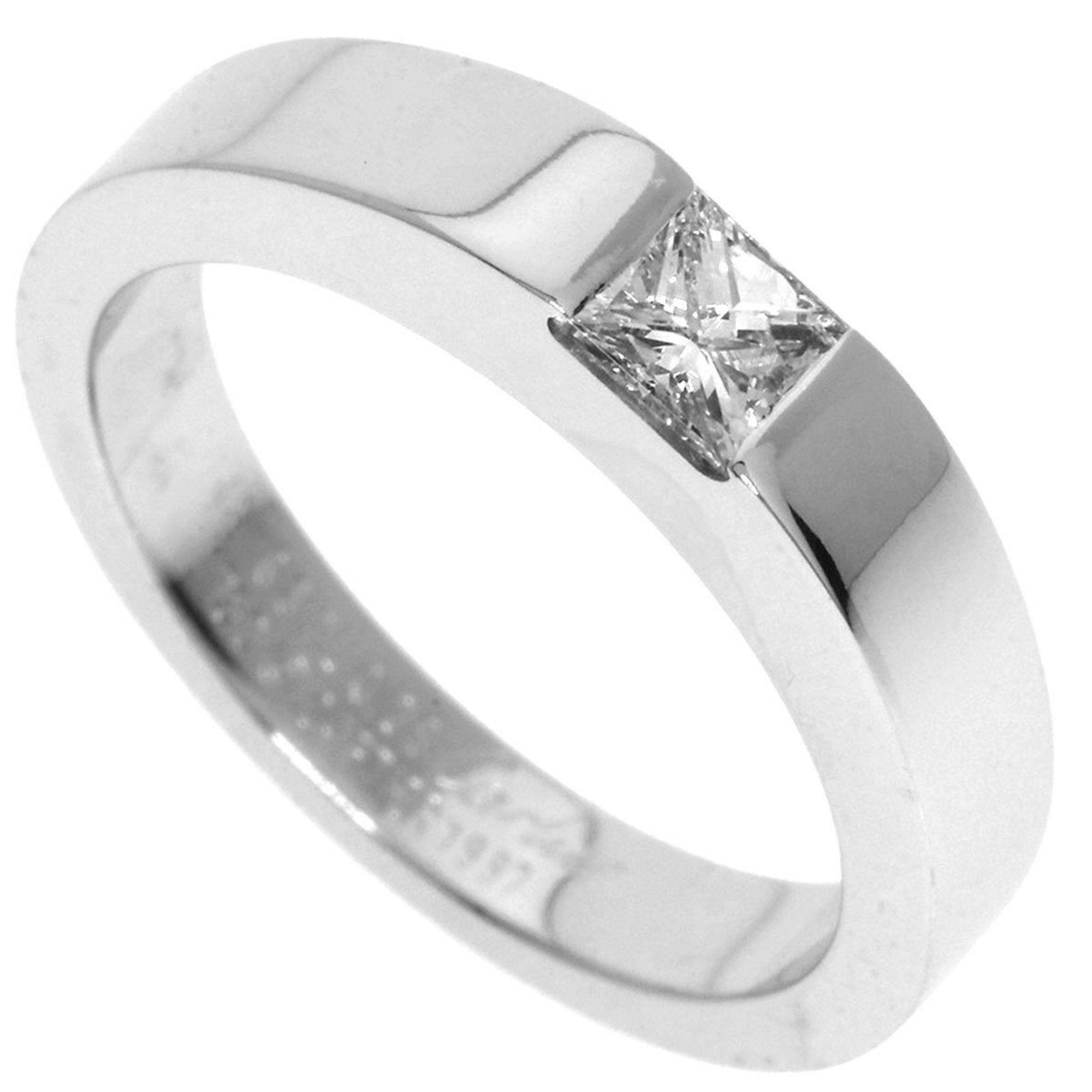 Cartier Tank Diamond #48 Ring in 18K White Gold for Women