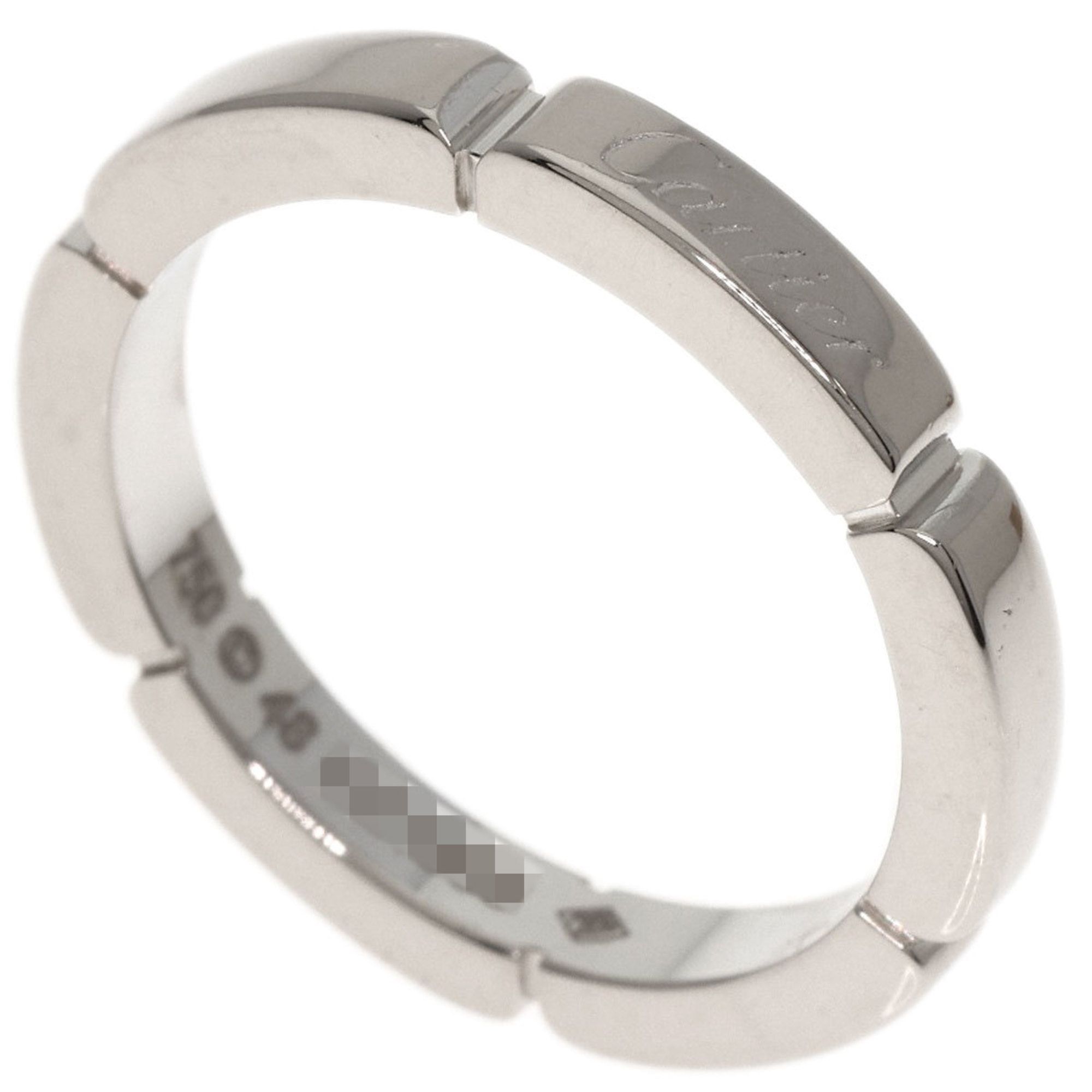 Cartier Maillon Panthère #48 Ring in 18K White Gold for Women
