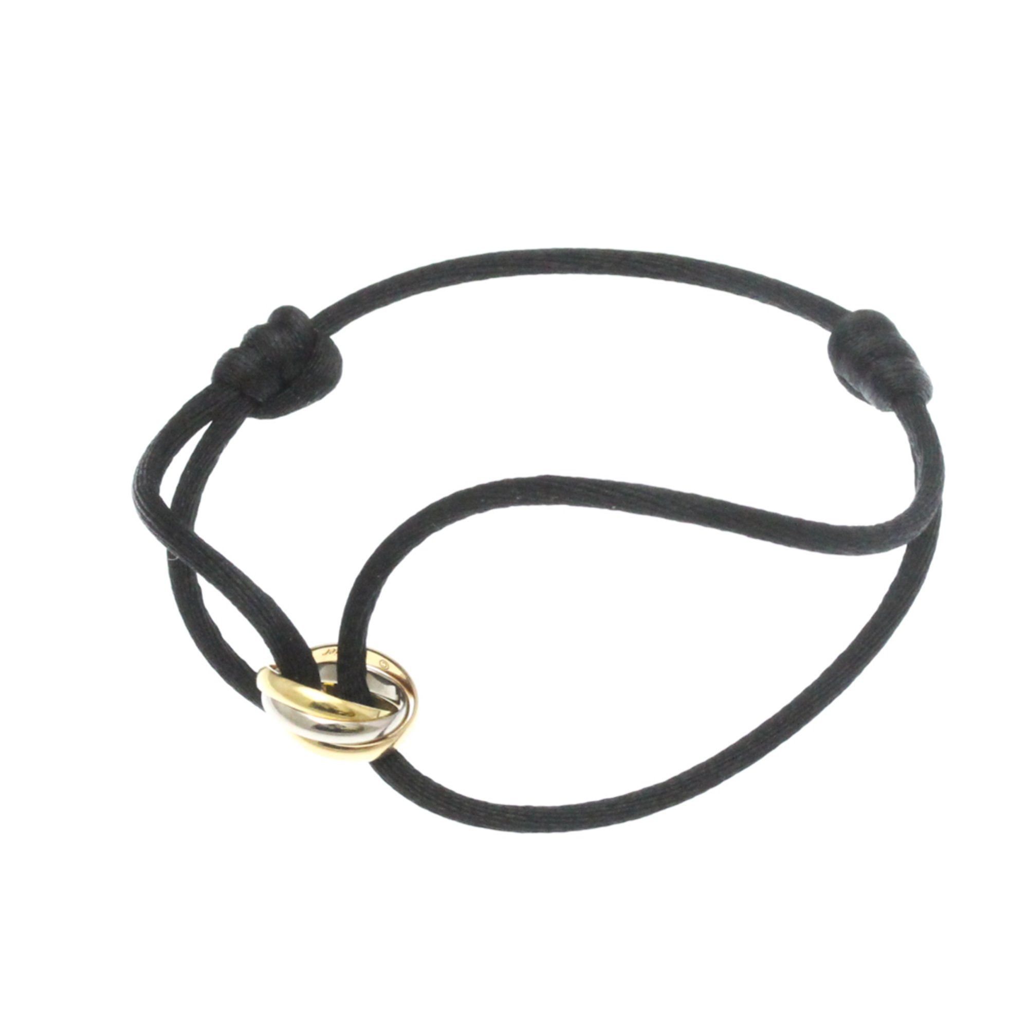 Cartier Trinity Cord Bracelet Yellow Gold (18K),Pink Gold (18K),White Gold (18K) No Stone Charm Brac