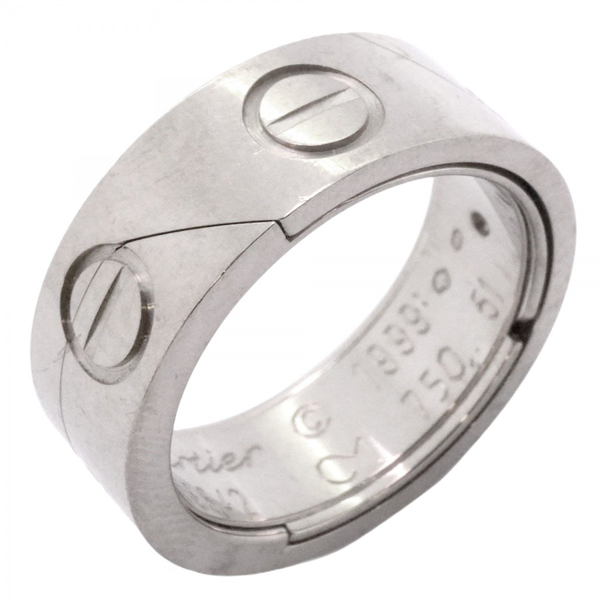 Cartier Astrolove Ring, 18K White Gold, #51, Women's