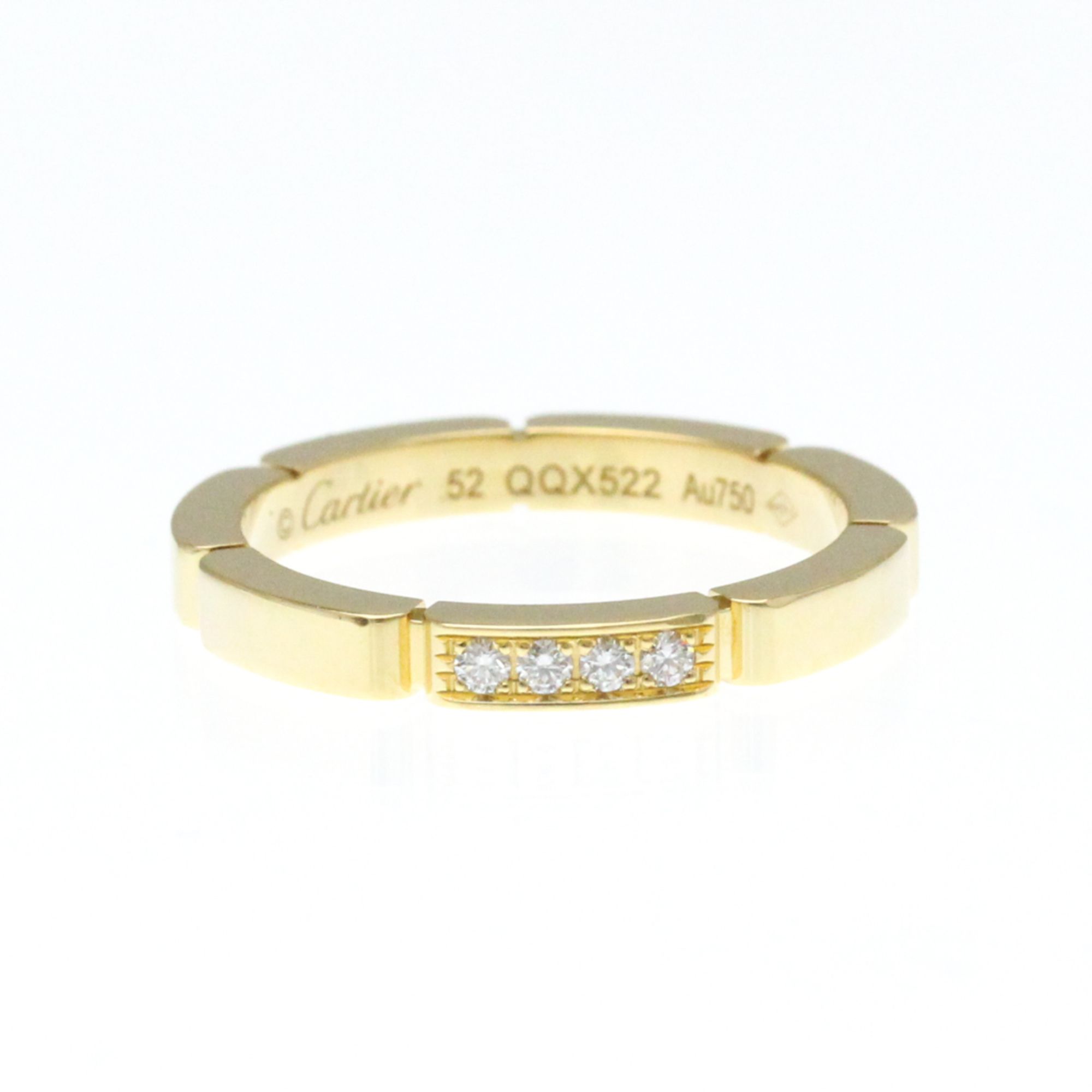 Cartier Maillon Panthère Ring 4P Diamond Yellow Gold (18K) Fashion Diamond Band Ring Gold